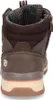 The back view of a brown winter boot. Produktbild-Vorschau