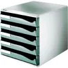 Leitz 52800089, 5 szuf., Plastik, Szary, 1 szt., 3,65 kg, Podgląd zdjęcia produktu 4