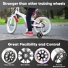 Universal Stützräder, Fahrrad Stützräder, 1 Paar Produktbild-Vorschau 2