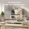 PawHut Schildkrötenhaus aus Holz Schildkrötengehege mit Produktbild-Vorschau 7