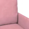 vidaXL Sofas mit Kissen 55cm Rosa Sperrholz Produktbild-Vorschau 7