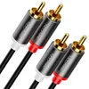 deleyCON 7,5m Cinch RCA HiFi Audio Kabel, vergoldete Produktbild-Vorschau 1