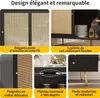 MODFU Mobile bar moderno con ripiani e ante, tavolo da bar Anteprima dell’immagine prodotto 6