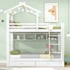 Fortuna Lai Kinderbett 90x200cm Etagenbett mit Schubladen Produktbild-Vorschau 2