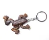 Schlüsselanhänger aus Holz - Laubfrosch Produktbild-Vorschau 2