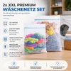 2x XXL Set Filet à linge 60x90 cm - Sac de lavage avec Voir les images du produit 4