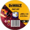 Dewalt Dt3507-qz Stahl Trennscheibe Für Metall Golden  Produktbild-Vorschau 1