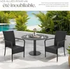 Chaise en résine tressée GIRONA avec une capacité de charge Voir les images du produit 5