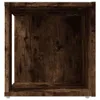 vidaXL Odkládací stolek Smoked Oak 33x33x34,5 cm výrobek ze Náhled obrázku produktu 4