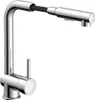 Dřezová baterie EISL s vytahovací sprchou COOL Chrome Náhled obrázku produktu 10