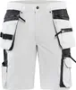 Blakläder® Maler Shorts 4-Wege-Stretch Weiß/Dunkelgrau 1088 Produktbild-Vorschau 1