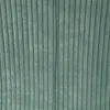 A close-up view of a green corduroy fabric. Podgląd zdjęcia produktu