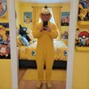 Onesie Kigurumi Pigiama Pokemon Psyduck Costume Anteprima dell’immagine prodotto 8