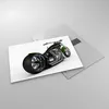 Bilder auf glas - Motorrad Chrom Schlauch Reise - 70x50cm - Produktbild-Vorschau 2