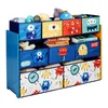Ginger Home detský regál s 9 textilnými boxmi - MONSTER, Náhľad obrázku produktu 2