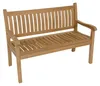 Lesli Living Teak Landhausbank Hastings 130 cm Produktbild-Vorschau 6