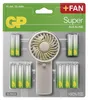 GP alkalická baterie SUPER AA 12 + AAA 12 + Fan BL Náhled obrázku produktu