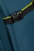 A close-up of a backpack buckle and strap. Produktbild-Vorschau