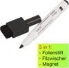 TimeTEX Set Folienstifte Non Permanent mit Filzwischer + Produktbild-Vorschau 5