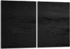 Glasschutzplatte für Herd 2x40x52 Schwarz Produktbild-Vorschau 1