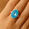 Set di anelli per bambini con diamanti colorati, 50 pezzi. Anteprima dell’immagine prodotto 3