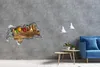 Selbstklebender Loch-3D-Aufkleber 95x73 cm Pfeffer Holz Produktbild-Vorschau 2