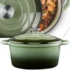 Alpina Dutch Oven – Gietijzeren braadpan met deksel, 3,8 Productafbeelding-voorbeeld 1
