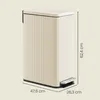 SONGMICS, poubelle de cuisine de 50 litres, poubelle à Voir les images du produit 8