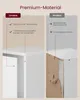 A comparison of the materials used in a bookshelf, highlighting the 'Our' (premium) versus 'Other' (inferior) options. Produktbild-Vorschau
