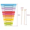 BigJigs Holz-Xylophon Spielzeug - buntes Musikinstrument Produktbild-Vorschau 8