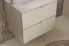 Waschbeckenunterschrank 60 Cm, Kaschmir Matt, 2 Schubladen, Produktbild-Vorschau 7