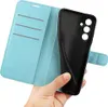Samsung Galaxy S24 FE Hülle - Coverup Klapphülle - Hellblau Produktbild-Vorschau 4