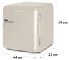 Klarstein Mini chladnička, 48 l, malá, tichá chladnička do Náhled obrázku produktu 9