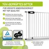Barrière de sécurité Merle 111 - 119 cm blanche Voir les images du produit 4