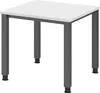 bümö Schreibtisch Serie-Q - Nachbildung: Weiß, Größe:  80 x Produktbild-Vorschau 1
