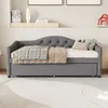 okwish Schlafsofa Daybett 90x200cm mit Ausziehbarem Produktbild-Vorschau 4