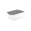 A clear studio shot of a storage box with a lid. Anteprima dell’immagine prodotto