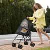 Kompakter Haustier-Kinderwagen für kleine Hunde und Produktbild-Vorschau 2