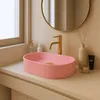 Aufsatzwaschbecken REA VANDA BUBBLE GUM matt Pink Produktbild-Vorschau 2
