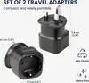 kwmobile Reiseadapter UK - Stromadapter für England - Produktbild-Vorschau 3