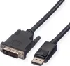 ROLINE DisplayPort Kabel DP ST - DVI ST, LSOH, schwarz, 1,5 Produktbild-Vorschau 1