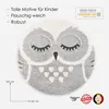 Kinderteppich Rund KNUT Grau, Ø120 cm Produktbild-Vorschau 3