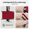 CASARIA® Sonnenliege Klappbar Wetterfest Gartenliege Mit Produktbild-Vorschau 8