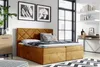 Boxspringbett Schlafzimmerbett 140x200cm LAZARO Nr.3 Gelb Produktbild-Vorschau 1