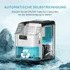 EUHOMY Eiswürfelmaschine Edelstahl Produktbild-Vorschau 5