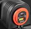 Vodotěsná nabíječka se zásuvkami USB a testerem napětí + Náhled obrázku produktu 4