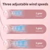 Zimilo Mini Ventilator 3 in 1, Tragbar Nackenventilator, Produktbild-Vorschau 5