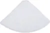 vidaXL Jupe de sapin de Noël Blanc 90 cm Faux Voir les images du produit 4
