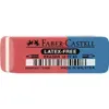 FABER-CASTELL Kautschuk Kombi Radierer 7070 40 rot / blau Produktbild-Vorschau 1