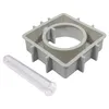 Rayher Silikon Gießform Vase Quadrat mit Kreis, Produktbild-Vorschau 2